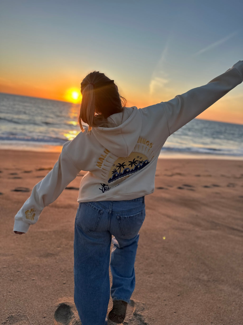 Malibu Mornings Hoodie - Butter Yellow