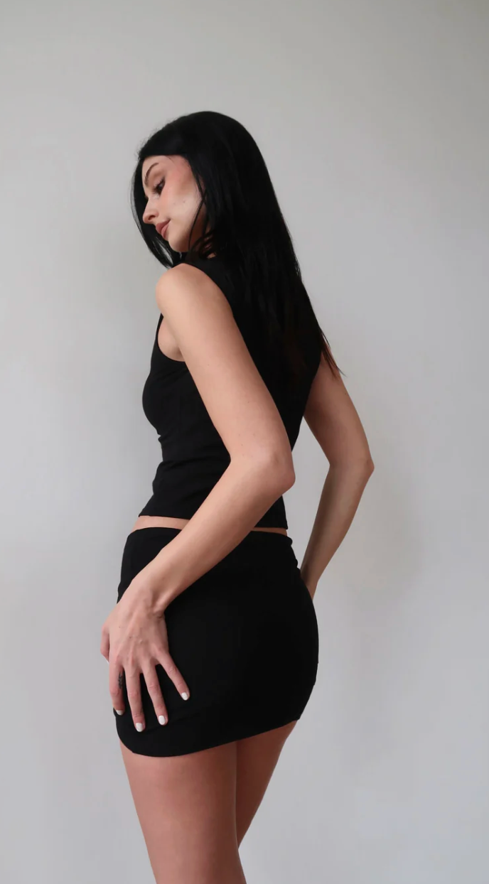 Black Mini Skirt
