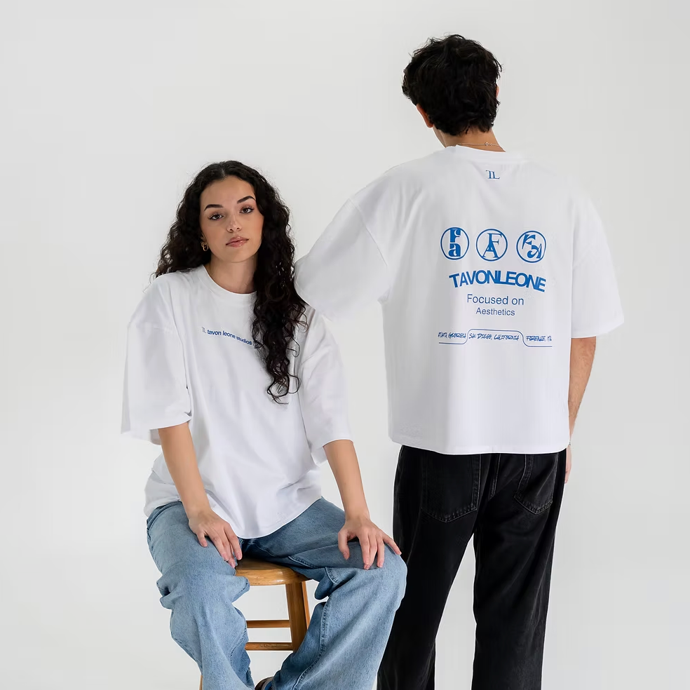 White "Focused on Aesthetics" T-Shirt