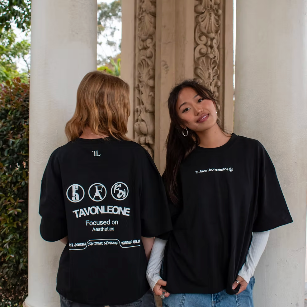 Black "Focused on Aesthetics" T-Shirt