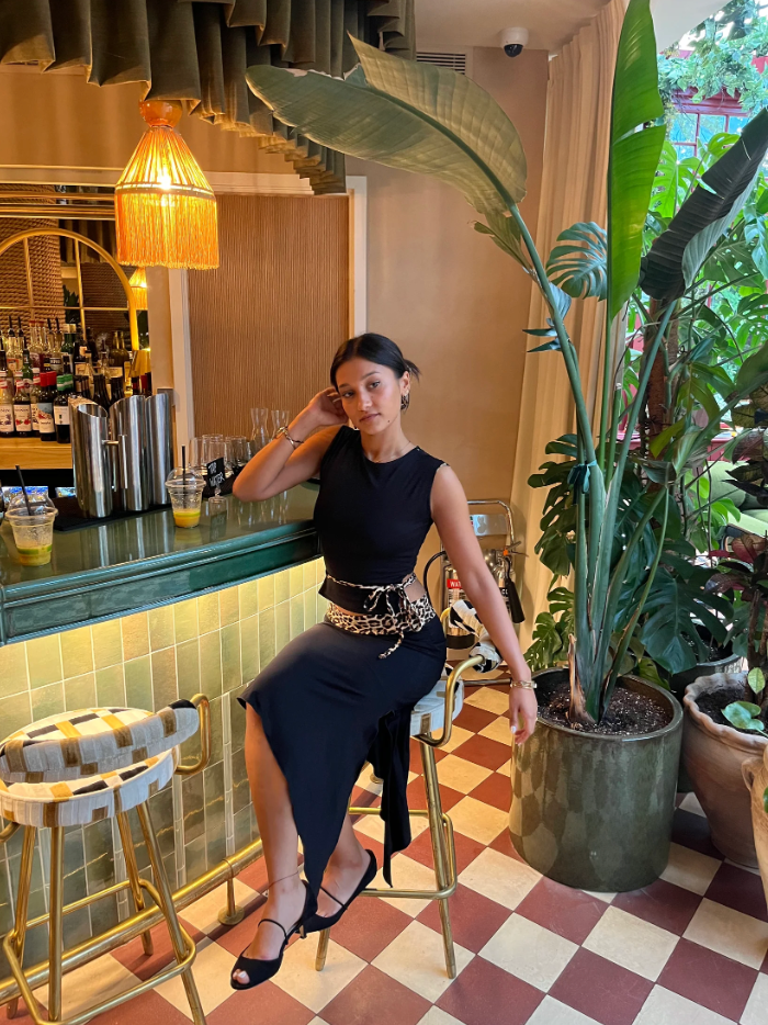 Leopard Milano Skirt