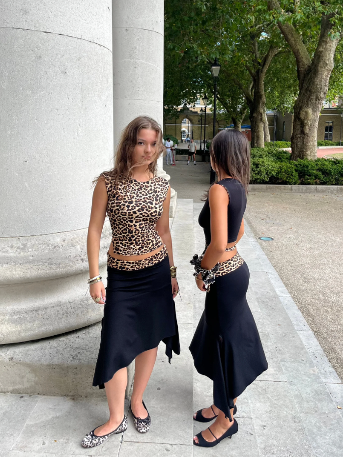 Leopard Milano Skirt