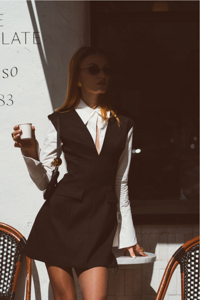 Snatched White Shirt