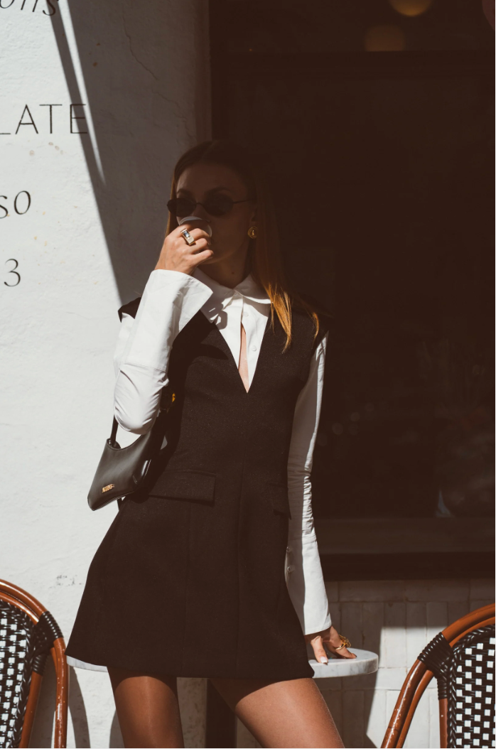 Snatched White Shirt