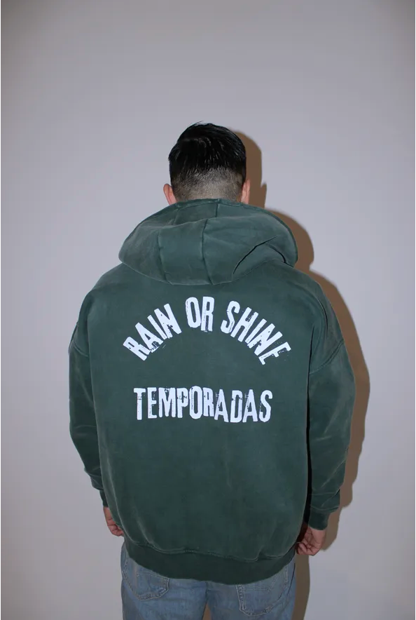 Vintage Zip Up - Green